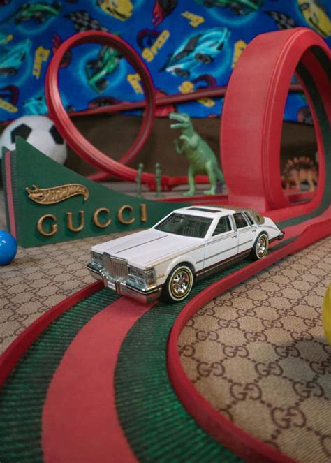 hot wheels x gucci|Gucci Hot Wheels cadillac.